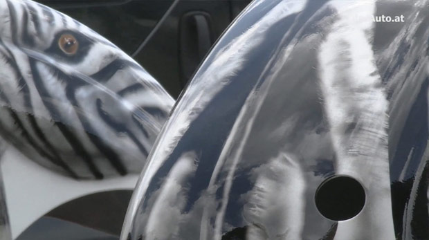 Vorbereitung fuer den Klarlack