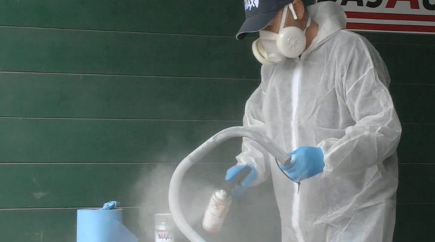 Small parts in the paintwork