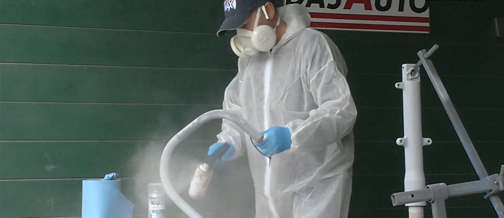 Painting with dasAuto spray paint