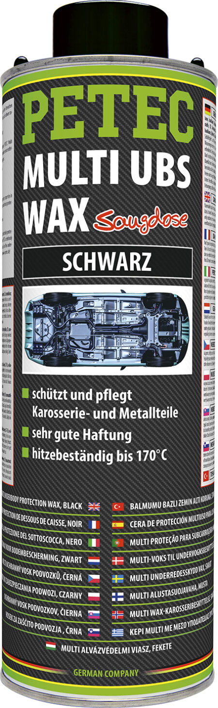 Multi UBS Wax schwarz Saugdose 1000ml