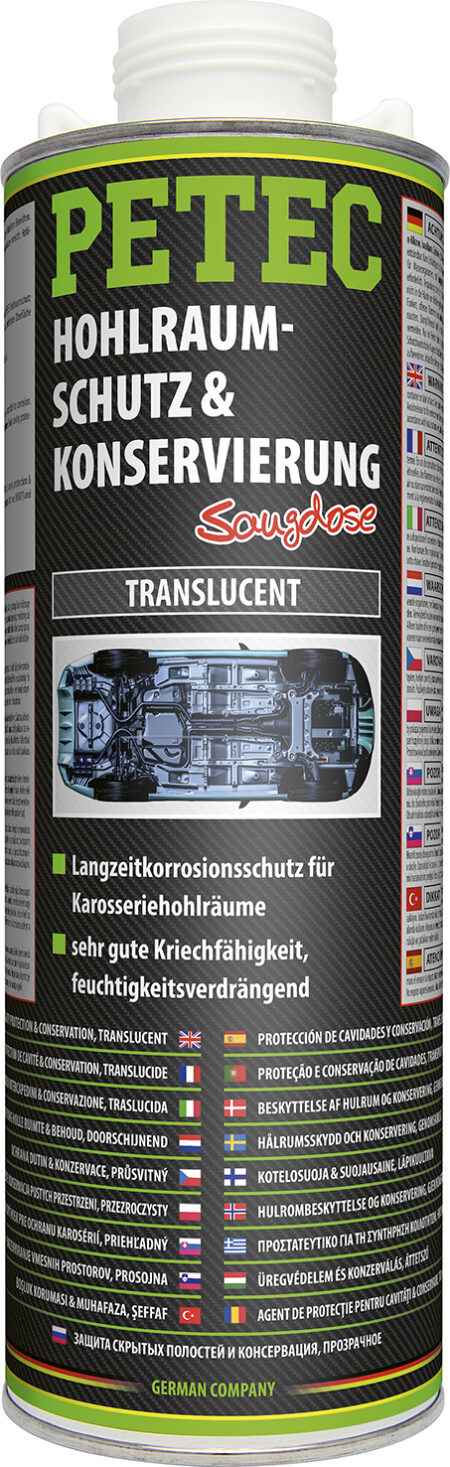 Hohlraumschutz & -Konservierung translucent Saugdose 1000ml