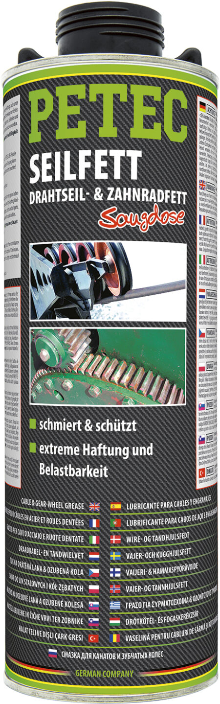 Seilfett, Drahtseil- & Zahnradfett Saugdose 1000ml